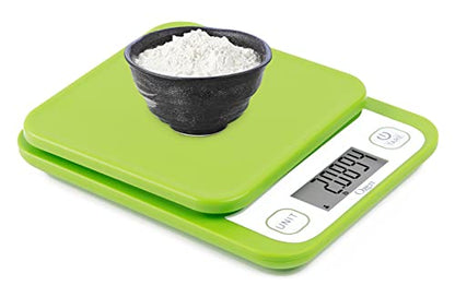 Ozeri Garden and Kitchen Scale II, with 0.1 g (0.005 oz) 420® Variable Graduation Technology® - color: Lime Green