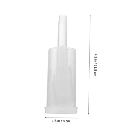 3pcs Plastic One-way Wine Fermentation Valve for Homebrewing for Wine Making Easy to Use Clean