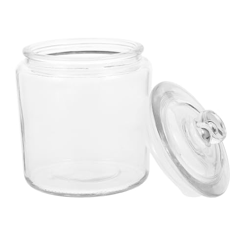 DECHOUS Airtight Glass Pickling Food Jar Capacity Clear Fermenting Canister for Kimchi Sauerkraut and More Sealing Food Storage Container