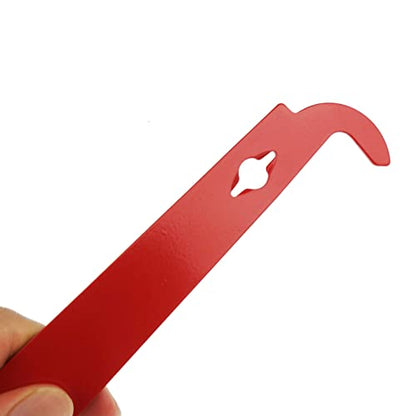 10 Pack Steel Beekeeping J Hook Hive Tool Hive Scraper Tool Bee Frame Lifter and Scraper Equipment for Beekeepers
