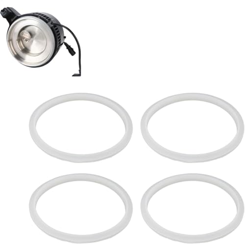 4PCS Silicone Sealing Ring for Water Distiller,Replacement Countertop Distiller Gasket,High Temperature Erosion Prevent Leakage O Sealing Ring for Distiller Parts(4L)