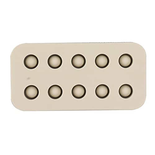 Wax Queen Grafting Cups Silicone Mold Beekeeping Beeswax Queen Cell Cups Making Mold (Double Row) - size: Double Row