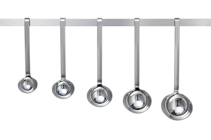 Rosle 10008 Stainless Steel Hooked Handle Ladle with Pouring Rim Serving Spoon 4.1 oz - size: 4.1-Ounce (Hooked Handle), style: Pouring