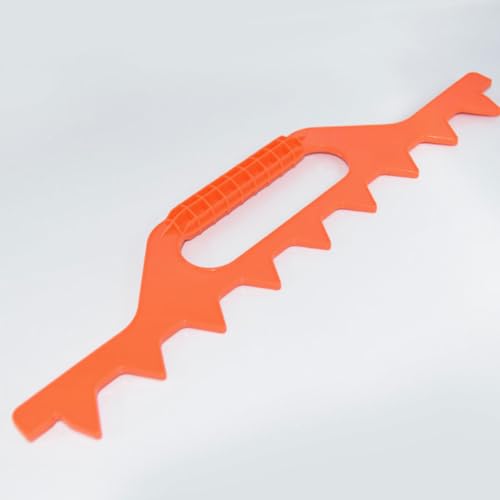 Totority Plastic Beekeeping Frame Measuring Rake Hive Distance Spacer Tool for Beehive Frames Beekeeping Supplies Patio Garden Random Color