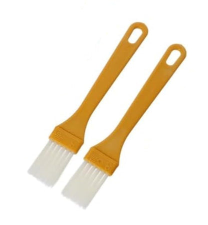 2 Pcs Basting Brush for Cooking Pastry Brush Baking Food Butter Dusting Brush Grease Dishwasher Safe Grilling Pastry and Basting Brushes, Baking and Pastry Utensils (0.8 * 5.2in)