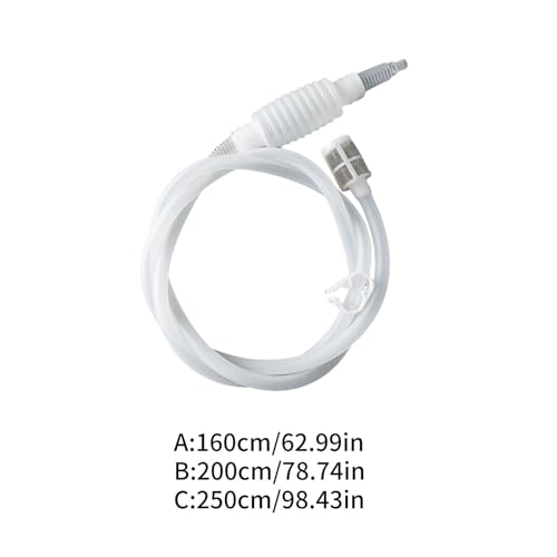 3 Piece Automatic Wine Pouring Tool Food Safe Beer Siphon Tube Pumps for Commercial and Household Applications Beer Dispensing Tool - color: C