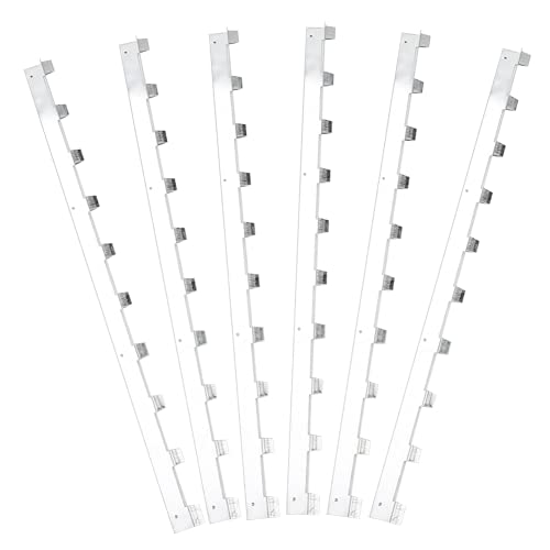 6Pcs Metal Frame Steel Spacers for Bee Spacing Tool Beekeeper Beekeeping Tools Equipment Spacing Bee Frames Beekeeping Tool Equipment