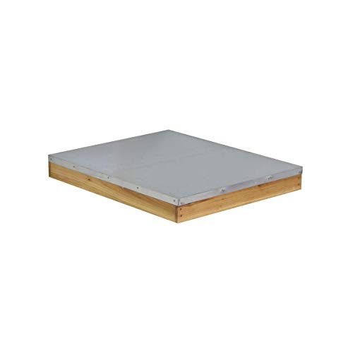 Hoover Hives 10 Frame Telescoping Top Dipped in 100% Beeswax and Capped with Galvanized Steel