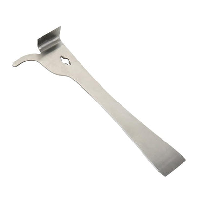 OhMill 2Pcs Beekeeper Hive Tools - Stainless Steel Hive Scraper & Spleen Lifting Clip for Beekeeping Accessories