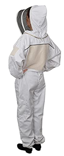 Humble Bee 431 Ventilated Beekeeping Suit With Fencing Veil - size: 3X-Large