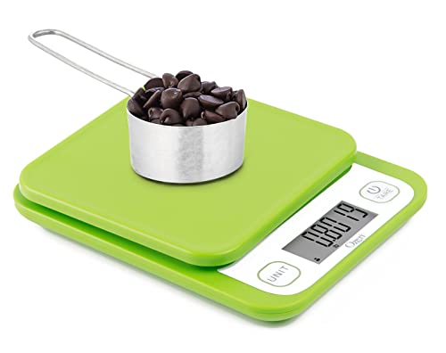 Ozeri Garden and Kitchen Scale II, with 0.1 g (0.005 oz) 420® Variable Graduation Technology® - color: Lime Green