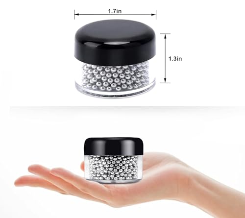 1500 PCS Metal Cleaning Beads Reusable Decanter Beads for Glass Bottles, 304 Stainless Steel Water Bottle Cleaner Balls 3mm Wine Glass Cleaning Beads for Decanters Vases Carafes, Wine Accessories - style: 1500pc Beads for Decanter