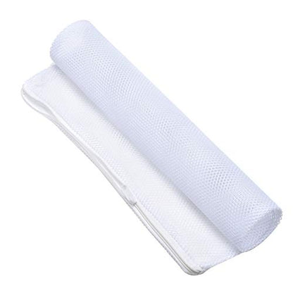 ALEGI Aquarium Mesh Bags Large Filter Media Bags, 17.8" by 13.5", 4pcs | Plastic Zipper, White Net Bags, For Bio Balls & Ammonia Remover