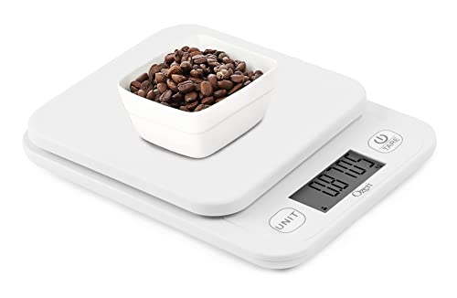 Ozeri Garden and Kitchen Scale II, with 0.1 g (0.005 oz) 420® Variable Graduation Technology® - color: White