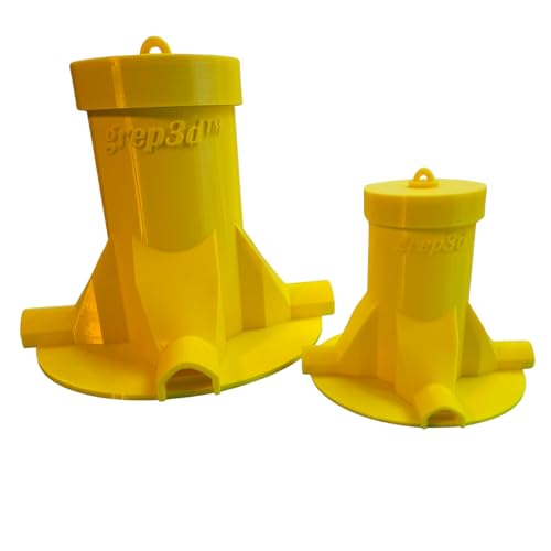 Bee Pollen Feeder - Honeybee Protein Station = Healthy Colony, Healthy Brood - Keep Your Pollenn Substitute Dry. Low Maintenance. 2 Sizes. grep3d™ (Full Size) - size: Full Size