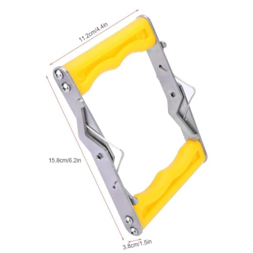 TOPINCN Bee Hive Frame Tool Stainless Steel & Plastic Frame Holder Beekeeping Equipment Beekeeper Supplies Easy Grip