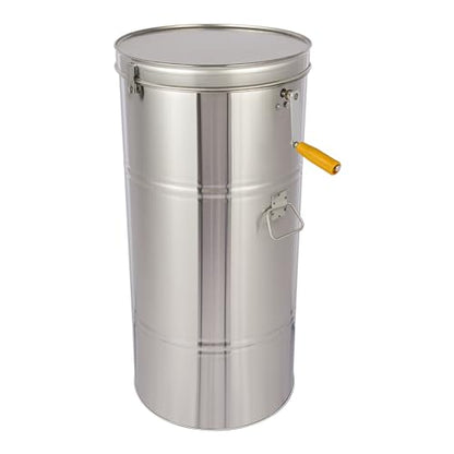 2 Frame Honey Extractor, Stainless Steel Manual Beekeeping Extraction, Honeycomb Drum Spinner, Apiary Centrifuge Equipment, Beekeeping Equipment