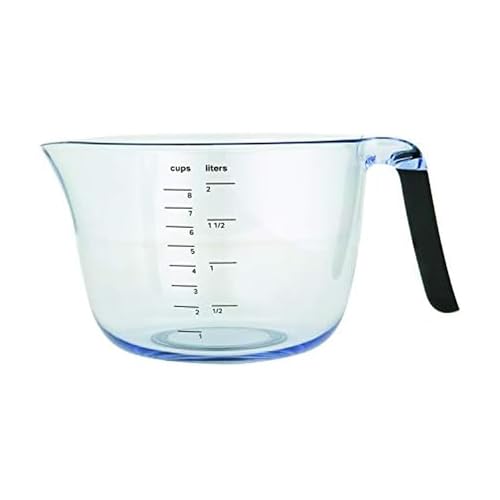 KitchenAid Universal Plastic Batter Bowl, 8-Cup, Onyx Black - size: 8-Cup