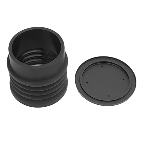 Mingzhe Coffee Grinder Accessory Blowing Bean Bin with Aluminum Cover for Restaurants and Homes, Safe Food Grade Silicone, 162g Gross Weight