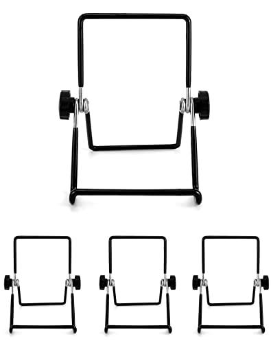 QWORK 4 Pack Stainless Steel Sprouting Stands for Wide and Regular Mouth Mason Jars - Perfect for Sprouting and Canning
