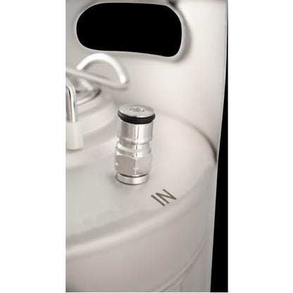 Slimline Torpedo Keg | Ball Lock Keg | Stainless Steel Corny Keg | Low2 Keg Lid O-Ring | Superior Oxygen Barrier Properties | 5 Gallon