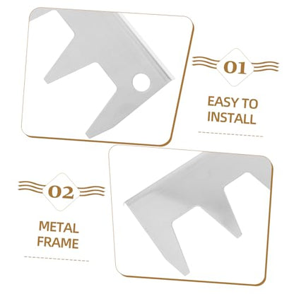 Kisangel Beehive Frame Spacer Tool Stainless Steel Beehive Spacing Tool for Frame Support and Organization Smooth Operation for Inspections for Beekeeping Management