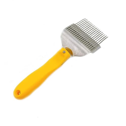 Bee Uncapping Fork Durable Stainless Steel Honey Harvesting Tool for Beekeeping Efficiency, for Wide Range of Honey Production Areas