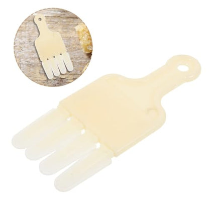 FAVOMOTO 2pcs Beekeeper Extracting Scraper Tool Jelly Scrape Pen 8-Row Hive Beekeeping Equipment for Honey Extraction and Hive Maintenance