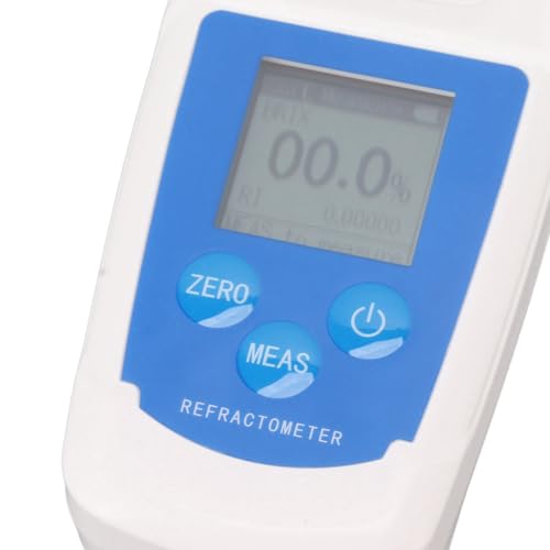Refractometer, Conical Fermenter 0‑55% Brix Meter Brix Meter for Fruit Beverage Drinks Sugar Content Measuring