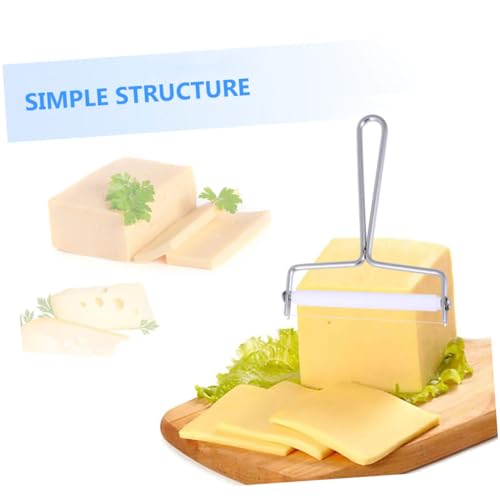 2pcs Stainless Steel Pastry Cutter Tool Cheese Knife for Kitchen Crinkle Slicer Multi Purpose Butter Scraper Easy Storage Design Efficient Cutting