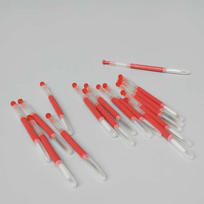 Abaodam 10pcs Beekeeping Grafting Needles Red with Non-Slip Grip for Precise Bee Transfer and Queen Rearing Tool Kit for Honey Bee Hive Management