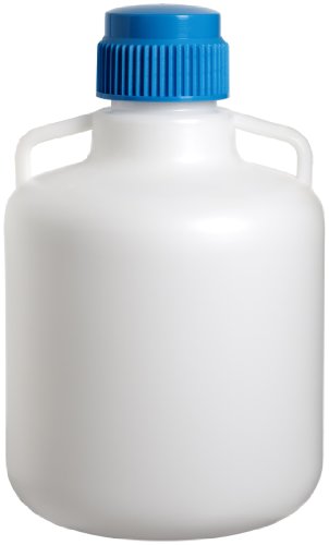 SP Bel-Art Autoclavable Polypropylene Carboy Without Spigot; 10 Liters (2.6 Gallons) (F10794-0025) - size: 10 Liter Capacity, style: Without Spigot