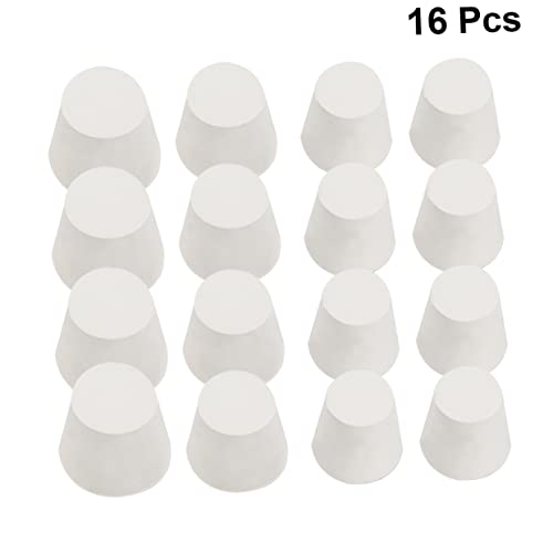 16pcs Rubber Stopper Fit Carboy Fermenter Airtight Seal for Brewing Lab Household