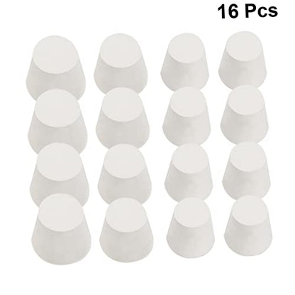 16pcs Rubber Stopper Fit Carboy Fermenter Airtight Seal for Brewing Lab Household