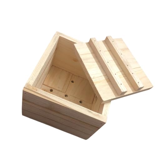 Wooden Tofu Press Maker Soybean Curd Maker Kitchen Gadget, DIY Homemade Kitchen Cheese Maker for Home Living Room Cheese Tofu, 11.5cmx10.5cmx8.8cm