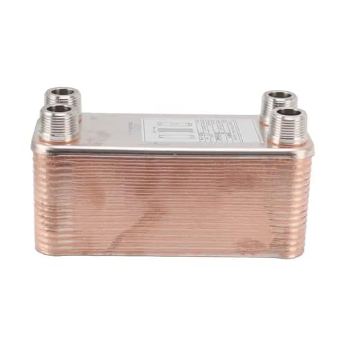 Plate Chiller Stainless Steel Brazed Plate Heat Exchanger for Beer Wort Water(EATB12-40) - size: EATB12-40