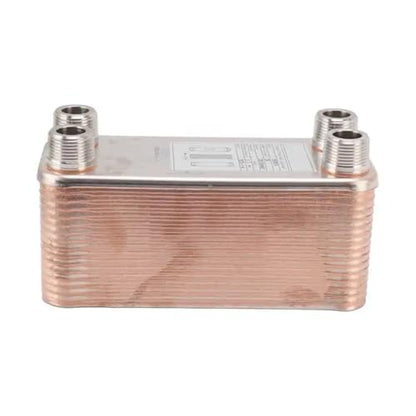 Plate Chiller Stainless Steel Brazed Plate Heat Exchanger for Beer Wort Water(EATB12-40) - size: EATB12-40