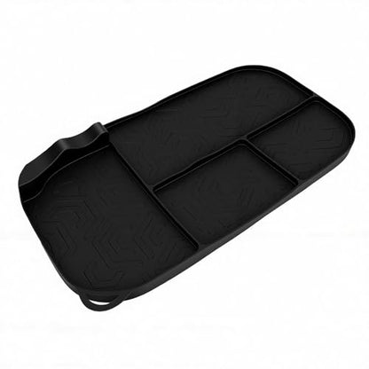 Reusable Silicone Air Fryer Liner 16.5x9 Inch Non Stick Heat Counter Mat for, Oil Draining Pad for Kitchen Countertops and Appliances