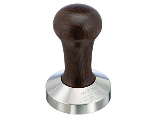 Metallurgic Motta Brown Beechwood Competition Tamper, 58.4 mm