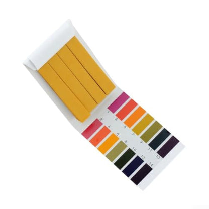 pH Test Strips 1-14 Wide Range Litmus Paper for Body Fluids Soil - 80 Pack Fast Accuracy Testing Kit for Pool Spa Wine Fermentation(80pcs)