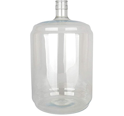 FastRack 5 Gallon Carboy (PET) | Clear Plastic Fermenter & Fermentation Jar | Food Grade BPA-Free Wine Carboy 5 Gallon for Beer Brewing, Wine Making Supplies, Storage & Home Brewing Kit - 1 Pack - size: 5 Gallon