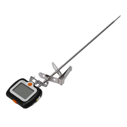 GOTOTOP Digital Candy Thermometer, 304 Stainless Steel Cooking Thermometer with Large LCD, 58F to 572F Readings, Hold Function for Candy Jam Chocolate Frying Oil and Home Cooks (KT Black English