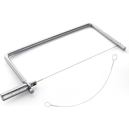 Cheese Slicer Stainless Steel butter slicer Portable Butter Slice Cutter Cheese for Kitchen With 1 Extra Wire (3,6 Inch) - size: 6 Inch