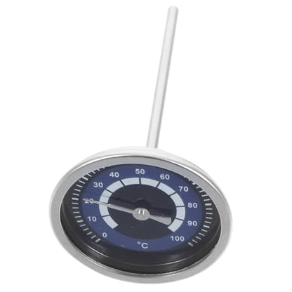 Garneck Stainless Steel Kettle Thermometer with Probe for Instant Temperature Display and Precise Temperature Control, Small Portable Metal Thermometer Accessory for Brewing and Outdoor
