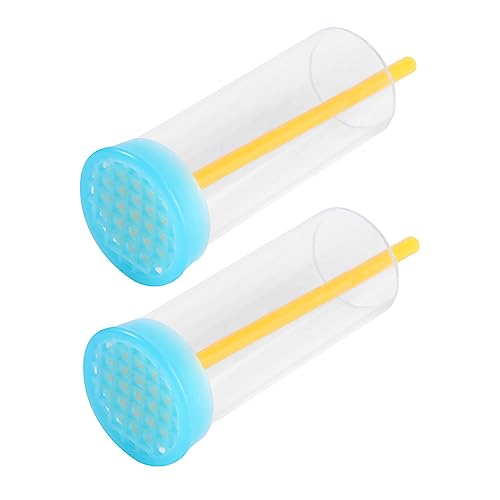 Abaodam 2pcs Bee Marking Tool with Plunger Random Marking Bottle for Beekeepers Easy to Use Beekeeping Equipment