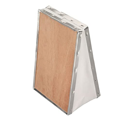 Bee Smoker Bellow, Plywood PVC Leather Bee Smoker Box Beekeeping Equipment Replacement with Clip for Beehive