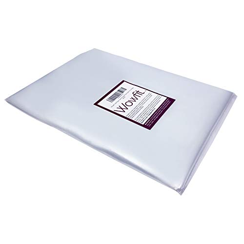 Wowfit 100 CT 9x14 Inch 1.1 Mil Clear Plastic Flat Open Poly Bags – Great for Bread, Cookies, Candy Favors, Classroom Treats, Crafts, and Food Storage - size: 9"x14"-100pcs