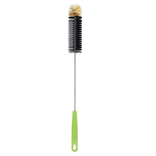 16in Bendable Bottle Brush, Long Handle Bottle Cleaning Brush for Cleaning Narrow Neck Bottles, Baby Bottles, Flask, Pitcher, Vase, Bird Feeder, Home Kitchen Sink Cleaning Brush, Water Bottle Brush