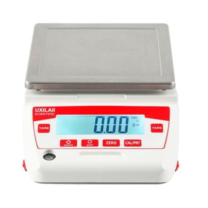 Lab Scale 3200g x 0.01g High Precision Electronic Analytical Balance 0.01g Accuracy Laboratory Balance Digtal Scale Gram Scale Jewelry Scale with 1Kg Calibration Weight - size: 3200g0.01g