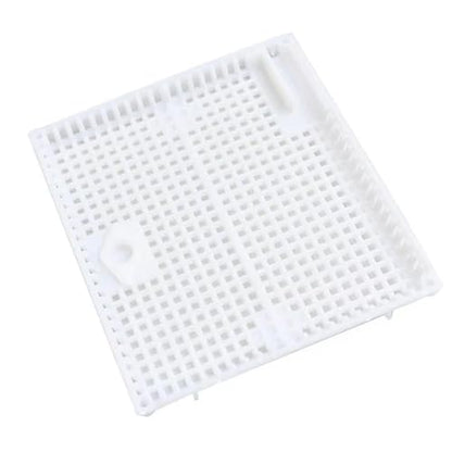 Queen Bee Cage 10Pcs Reusable Queen Bee Isolator Introduction Cage Portable Plastic Isolation and Introducing Beekeeping Tools for Beekeeping Supplies(White) - color: WHITE